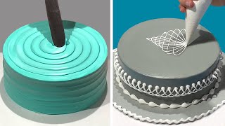 Stunning Cake Decorating Technique Like a Pro  Most Satisfying Chocolate Cake Decorating Ideas [upl. by Rhea]