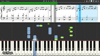 Pandora Palace  Deltarune Chapter 2 Music  Piano tutorial and cover Sheets  MIDI [upl. by Perlis]