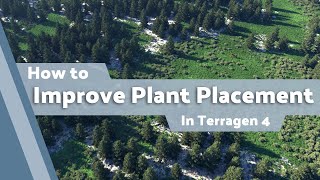 Terragen 4 Basics Improving Plant Placement [upl. by Ten859]