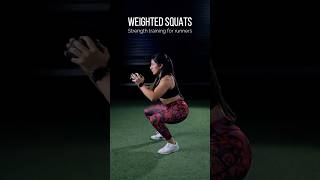 Weighted Squats  Strength Training for Runners [upl. by Ressay147]