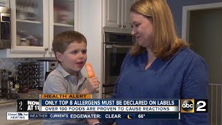 Only top 8 allergens must be declared on labels [upl. by Jobie]