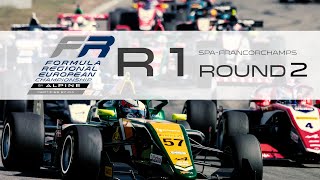 Race 1  Round 2 SpaFrancorchamps F1 Circuit  Formula Regional European Championship by Alpine [upl. by Assennev]