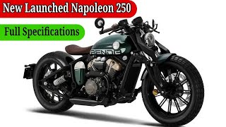 Benda Napoleon 250  Napoleon 250 Bobber  New Launched Bike [upl. by Iverson39]