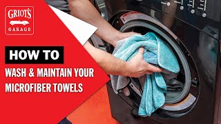 How to Wash amp Maintain Your Microfiber Towels [upl. by Rekyr]