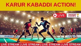 🔴 LIVE Kabaddi match  Karur Kabaddi tournament  Ilamparavai B Team Vs Mohan memorial Club Kabaddi [upl. by Price]