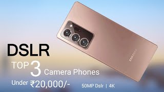 Top 3 Camera Phones Under 20000 in 2023  5G  50MP Flagship OIS with 4K  Best Phone Under 20000 [upl. by Pammi]