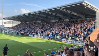 Chesterfield Fans vs Dagenham amp Redbridge FC  Will Grigg Goal 09092023 [upl. by Ecinreb]