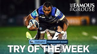 Try Of The Week  Superb Skosan Ruthless Rokoduguni amp More  Gallagher Premiership 202122 [upl. by Larson]