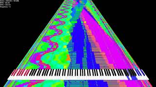 BLACK MIDI 26476 VIEWS SPECIAL haha song 1 BILLION NOTES  BONUS NOTES COUNTER [upl. by Elurd]