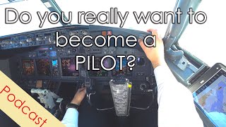 Want to become a PILOT Watch it Pros and Cons of Pilot Job by Captain Cockpit Podcast HD [upl. by Selinski]