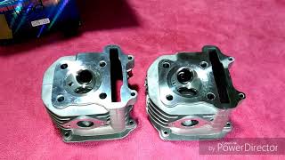 Gy6 cylinder head 125 vs 150 [upl. by Nlocnil360]