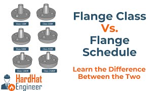 What is the Difference Between Flange Class and Flange Schedule [upl. by Zaneski293]