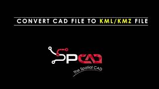 Export to KmlKmz using SPCAD [upl. by Nart]