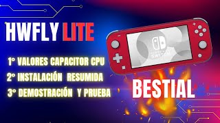 Nintendo Switch Lite Magia de Ch1ps Hwfly Demo 2023 [upl. by Amieva]