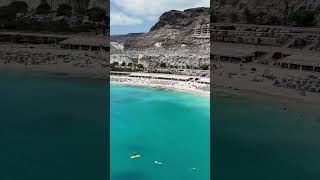 Playa de Amadores Puerto Rico Gran Canaria beach strand sonne urlaub meer travel grancanaria [upl. by Burd]