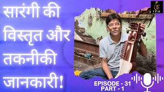 Episode  31Part1 Altaf Sitarmaker  String Instrument maker in Miraj  Sangali  Maharashtra [upl. by Mendive306]