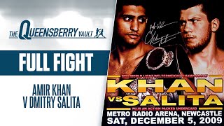 AMIR KHAN v DMITRY SALITA Full Fight  WBA WORLD SUPER LIGHTWEIGHT TITLE  THE QUEENSBERRY VAULT [upl. by Gerbold]