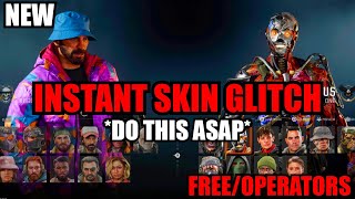 NEW INSTANT SKIN GLITCH BO6 FREE SKINSNAZIR SKININSTANT OPERATORS BO6 GLITCHES BO6 GLITCH [upl. by Erasmus]