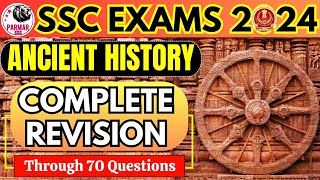 COMPLETE ANCIENT HISTORY REVISION FOR SSC EXAMS  TOP 70 QUESTIONS  SSC GK  Parmar SSC [upl. by Ariaj574]