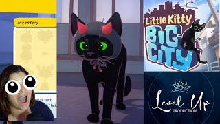 I Tried The Most Adorable Cat Game Little Kitty Big City Gameplay [upl. by Toland]