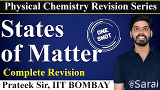 States of Matter OneShot  Physical Chemistry Complete Revision for Class 11 JEE NEET  eSaral [upl. by Kurman288]