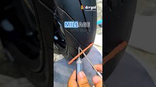 Tubeless Tyre Puncture Repair  Bike  Scooter Mileage amp Engine Performance Tips shorts [upl. by Yneffit509]