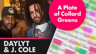 Daylyt ft J Cole  A PLATE OF COLLARD GREENS  Lyrics Rhymes Highlighted 490 [upl. by Verger]