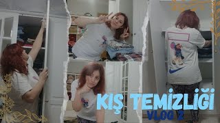 KIŞ TEMİZLİĞİ VLOG 2 temizlik düzenleme evmodu [upl. by Sansen944]