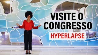 Um passeio em hyperlapse no prédio do Congresso Nacional [upl. by Onairotciv]