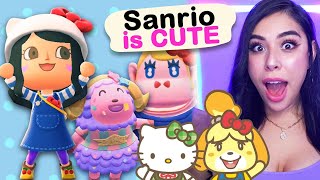 🔴 Animal Crossing Sanrio is SO CUTE [upl. by Lesli]