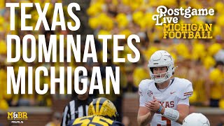 Michigan Football Postgame Live Texas [upl. by Ingelbert]