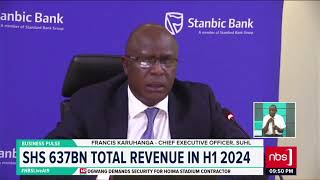 Stanbic Uganda Holdings LTD Releases HalfYear Results  NBS Liveat9 [upl. by Aylmar]