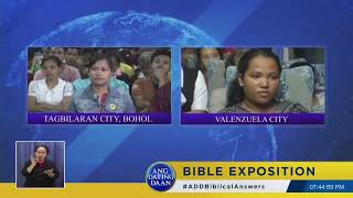 ANG DATING DAAN  BIBLE EXPOSITION  BIBLE STUDY  ITANONG MO KAY SORIANO  247  911260 [upl. by Sadira189]