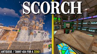 The SCORCH ANTISIEGE  TANK ZERG 4X4  Open Core Ungriefable External TCS China Wall [upl. by Ahtivak]