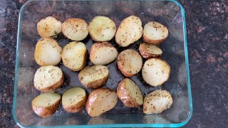 Microwave Red Potatoes Recipe  How To Cook Red Potatoes In The Microwave  So Easy And Delicious [upl. by Lleoj]