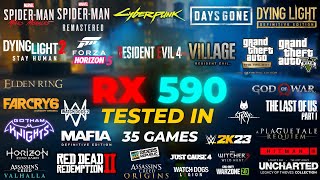 RX 590 8GB Test in 35 Games in 2023 [upl. by Zoila]