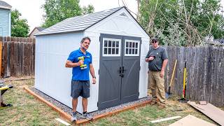 Suncast 8 x 10 Shed Assembly [upl. by Carpenter]