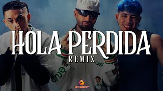 Luck Ra Maluma Khea  HOLA PERDIDA REMIX Letra [upl. by Amri]