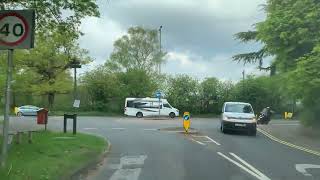 Chertsey Driving Test Centre Route [upl. by Byron577]