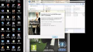 Instalaçao Football Manager 2013 [upl. by Ardeid362]