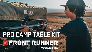 Pro Stainless Steel Camp Table Kit  by Front Runner [upl. by Finzer]