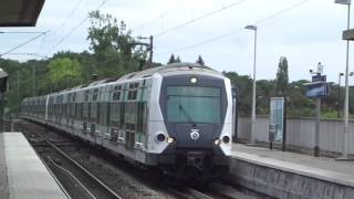 Paris Transilien L amp RER A  Z 6400  MI 09  AchèresVille [upl. by Panthia]