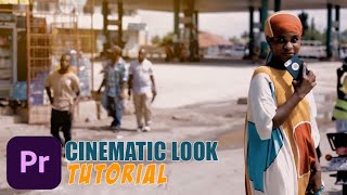 How to get CINEMATIC LOOK In Premier Pro [upl. by Laitselec]