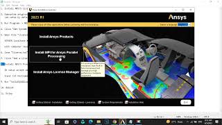 ANSYS 2023R1 Installation ansys [upl. by Yelraf674]