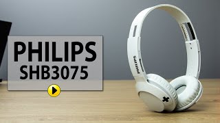 Słuchawki nauszne PHILIPS SHB3075WT Biały [upl. by Naitirb]