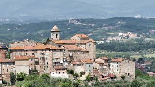 Castelvecchio di Compito in Provincia di Lucca  Dji Mavic 3  4k  Borghi Toscani [upl. by Canute]