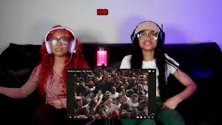 TWO BADDIES ATTEND the Kendrick Lamar  Not Like Us MV reaction drake funeral and black independence [upl. by Armillas183]