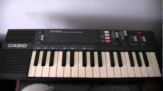 Casio PT100 keyboard demo song [upl. by Oderfliw]