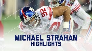 Michael Strahan Career Profile  NFL Legend Highlights [upl. by Jadwiga]