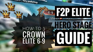 Lords Mobile  F2P 3 Crown Guide for Elite Chapter 69 [upl. by Adnilev903]